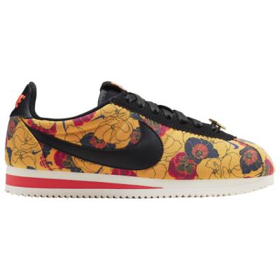 Nike Futócipő Női Classic Cortez LX Fekete/Arany/Piros/Barna,ZVA75642